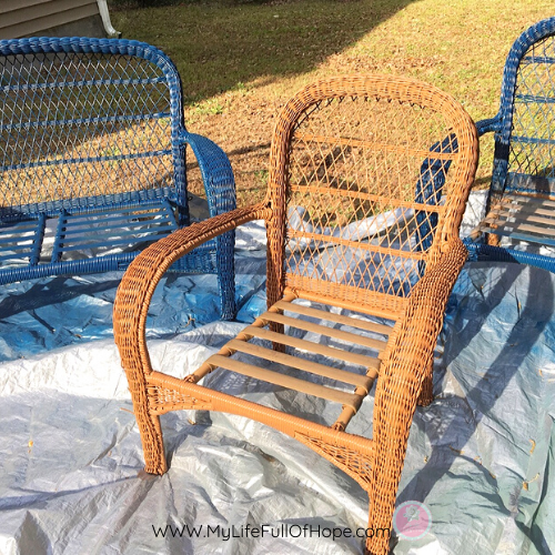 Before Painting Wicker Furniture Spray, What Kind Of Paint To Use For Wicker Furniture