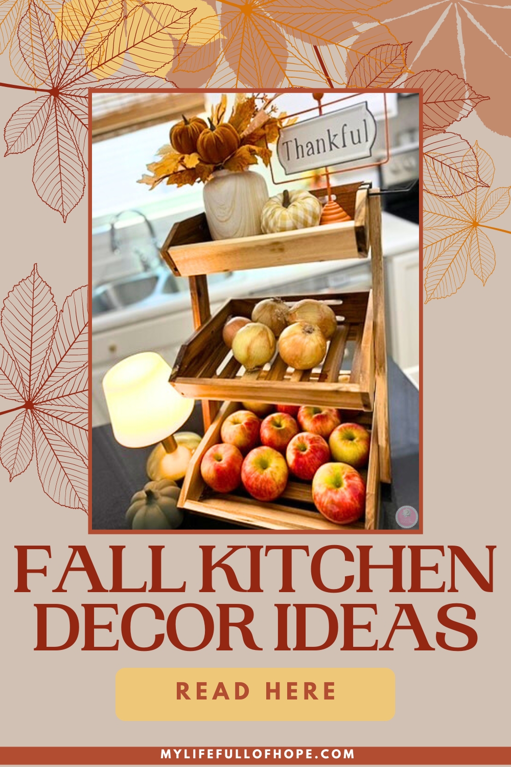 SIMPLE FALL KITCHEN DECOR IDEAS