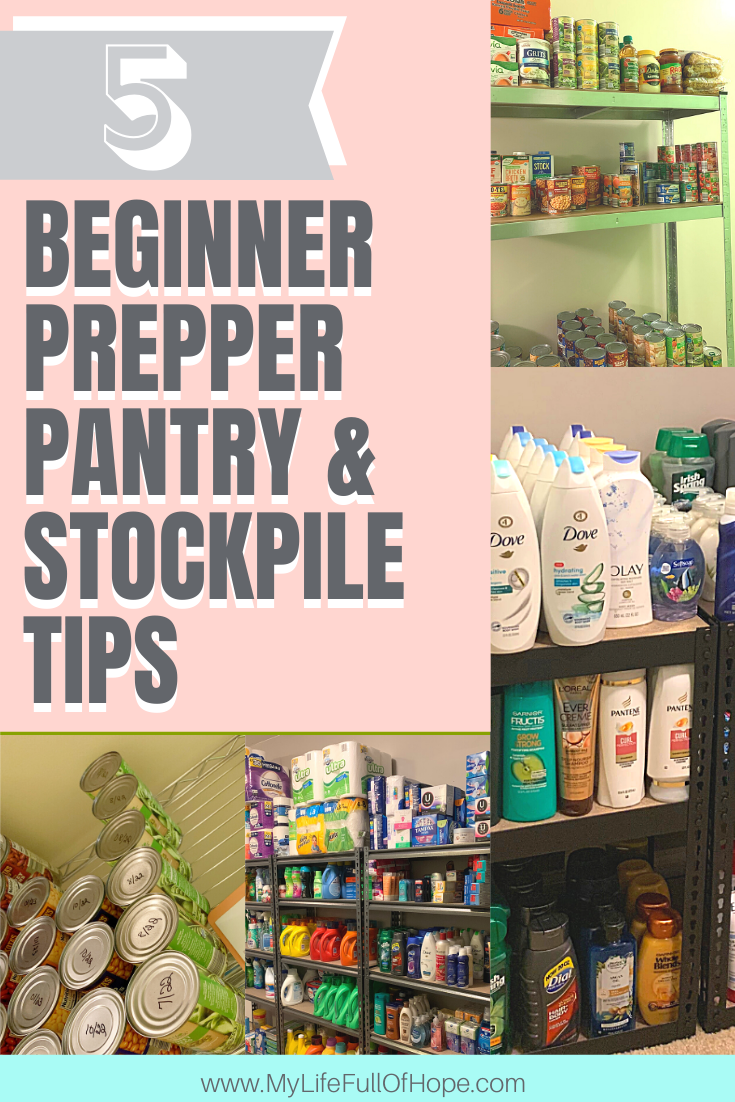 Beginners Prepper Pantry Ideas MyLifeFullOfHope